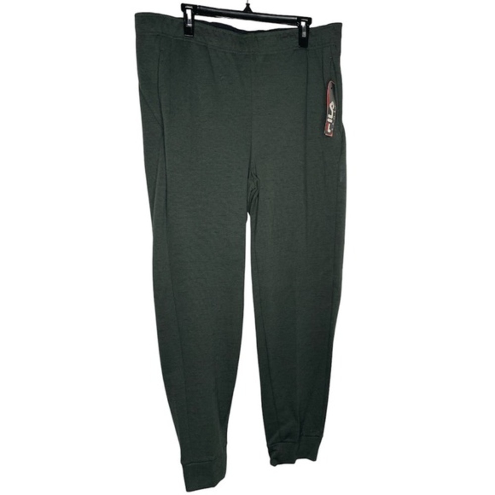 NWT Fila Sport Knit Sweatpants (Size:XL, Color:Olive-Green)